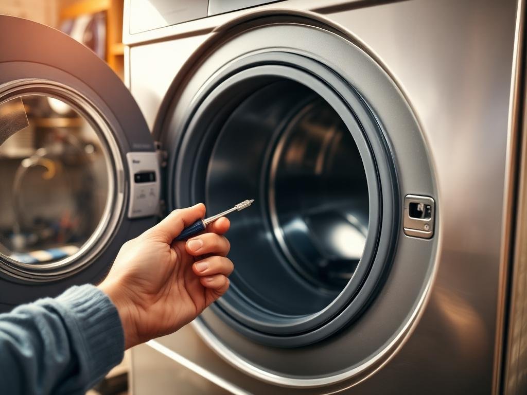 تصليح غسالة اتوماتيك وإصلاح أعطال الطبل ولوحة التحكم